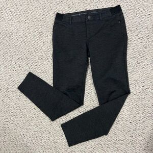 Simply Vera Vera Wang Charcoal Grey Elastic Waist Jegging Legging Pants Medium